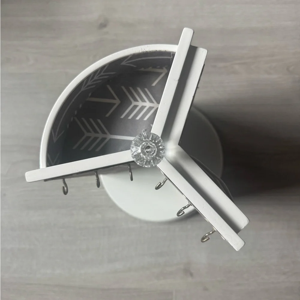 GUC Jewelry Stand + Drawers | Arrow Cool Grey Interior | Rotates 360 Degrees